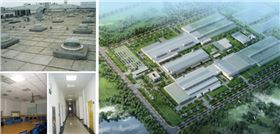 武漢通用汽車基地導光管采光節能燈應用