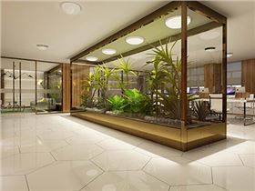 正能量科技展廳生態缸